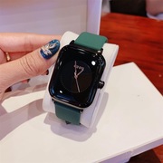 士手表2021年果冻设计小方表，简约时尚硅胶带，guou古欧手表女