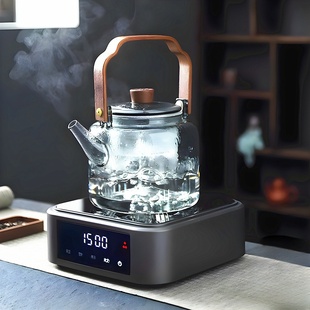电陶炉煮茶家用小型煮茶炉2024煮茶器电磁炉烧水泡茶壶电热炉