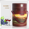 法国蒙图庄园干红3l葡萄酒，约6斤红酒，圆桶混酿盒装酒果香