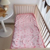 婴儿凉席竹纤维床席床单冰丝透气夏季幼儿园专用宝宝午睡儿童