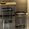 垃圾桶家用2024厨房客厅卧室轻奢高颜值大号卫生间厕所垃圾篓