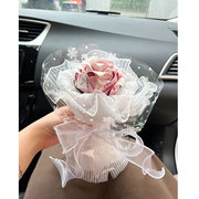 创意diy钱折的玫瑰花包装纸，材料套装妈妈女友闺蜜生日礼物
