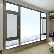 北京70断桥铝合金系统门窗封阳台80三层隔音钢化玻璃落地窗户定制