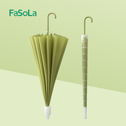 FaSoLa 16骨超大102cm直径防水套雨伞女士自动大号加厚长柄直杆伞