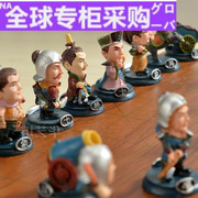 日本三国风云榜三国立体人物，象棋趣味中国卡通玩具生日礼