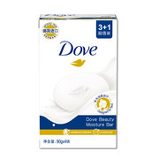dove多芬乳霜温和滋润香皂香块可洗脸敏感肌肤，可用90g*4