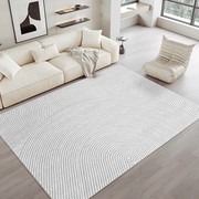 地毯客厅轻奢高级茶几毯免洗可擦家用卧室床边毯沙发日系风式地垫