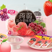 亿乐奇网红日式蒟蒻果冻，果冻棒吸吸果冻零食果味蒟蒻休闲食品