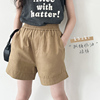 leobaby女童短裤2023儿童裤，子女夏季薄款中大童，洋气休闲热裤
