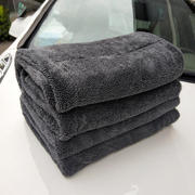 辫子布洗车毛巾超细纤维抹布40*40擦车巾加厚洗车工具吸水毛巾