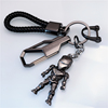 大气男士金属钢铁汽车钥匙扣，马蹄扣腰挂件钥匙链个性创意高档