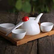 创意骨瓷茶具套装水杯时尚，家用陶瓷咖啡具个性，大茶壶茶杯结婚