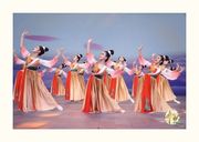 唐印忆长安古典舞演出表演服中国风，大气开场舞蹈服装大摆裙