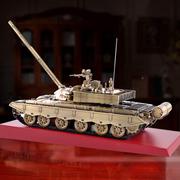 2023l1 30中国99真式主战伍坦克模型合金仿克坦装甲战车退玩