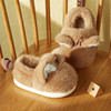 可爱动物冬季保暖家居儿童棉鞋，包跟小童棉鞋宝宝，冬季加绒冬季棉鞋