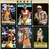 网球明星海报制作莎拉波娃运动比赛体育馆挂画来图装饰贴画