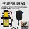 微型直流12v60w电动抽水泵，24v家用自吸隔膜泵，洗车打药高压喷雾泵