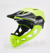 FOX头盔速降越野全盔山地车半盔骑行装备一体成型单车安全帽通用