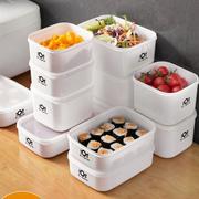 冰箱保鲜盒食品级真空，冷冻收纳盒微波炉专用饭盒加热便当盒水果盒