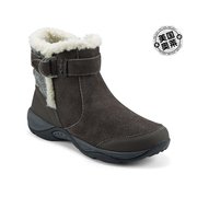 easyspiritelk女式麂皮，寒冷天气连毛羊皮，靴子-深灰色美国