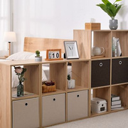 落地置物架自由组合木质，格子储物柜抽屉式整理收纳柜，客厅书房书柜