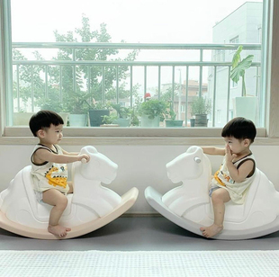 韩国进口ifam小羊驼摇摇马宝宝摇椅恐龙玩具周岁百天礼物婴儿玩具
