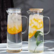 耐高温玻璃冷水壶防爆扎壶家用装水大容量泡柠檬果汁壶水杯凉水壶