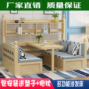 沙发床实木可折叠客厅多功能，两用小户型1.2双人儿，童床带书桌书柜