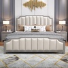 袋实木床约2米x2米主卧两米大床200×220m美式轻奢婚床双人床