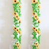 仿真绿植向日葵客厅墙上假花藤条，下水管道缠绕遮丑暖气管塑料拉花