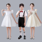 六一儿童演出服女童蓬蓬裙男童礼服幼儿园合唱小学生比赛表演服装