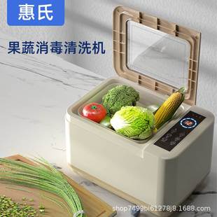 惠氏果蔬消毒机去农残激素洗菜机食材净化机果蔬机