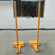 比赛专用羽毛球柱可移动标准户外铸铁，羽毛球柱100公斤球柱