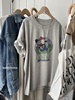 夏韩国史努比卡通印花减龄趣味慵懒宽松大版短袖休闲棉T恤女