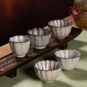 龙泉青瓷纯手工茶杯主人杯单杯陶瓷品茗杯个人专用茶盏功夫茶茶具