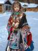 阿藏民族风藏风汉服汉元素藏袍旅拍服饰女藏族服装秋冬款