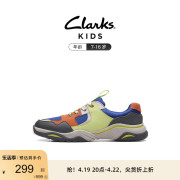 Clarks其乐羽翎系列男女童鞋春夏运动鞋大童7岁+舒适运动老爹鞋