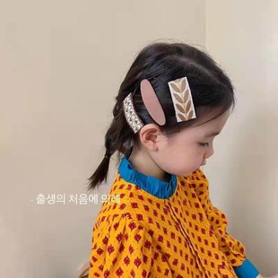 女童发夹韩国民族风bb夹小女孩刘海夹子侧边宝宝发卡头饰儿童发饰
