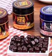 进口韩国乐(韩国乐，)天黑巧克力72%纯黑健身罐装网红儿童零食小吃食品