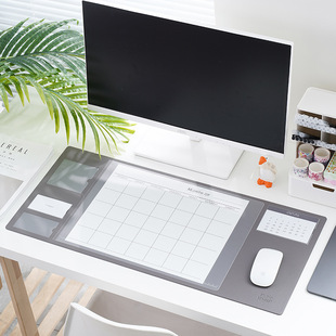 多功能办公桌垫超大号鼠标垫备忘写字台垫K电脑键盘垫照片书桌垫