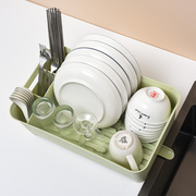 架碗沥水架塑料碗碟架厨房，家用置物架碗筷收纳盒，盘放碗盆碟子小型