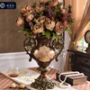 欧式奢华仿真花瓶摆件，客厅电视柜餐桌，干花插花美式中式复古装饰品