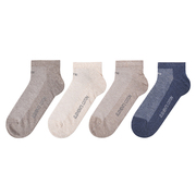 棉元素男袜子 男士棉质短袜船袜 简约透气夏季薄款短袜 C1705