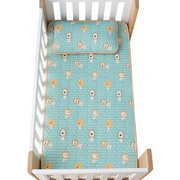 儿童凉席幼儿园专用软婴r儿可用透气吸汗宝宝夏季婴儿床凉席冰丝