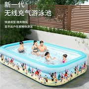 夏季家用儿童充气游泳池家庭大型C玩具海洋球池加厚大号成人戏水