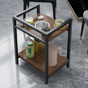 麻将茶几茶水架小桌子简易沙发置物架可移动茶楼棋牌室专用小边几