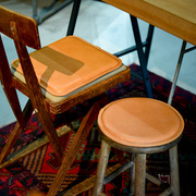 头层牛皮真皮中式椅子，餐椅防滑坐垫椅垫垫子