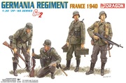 威龙135日耳曼尼亚团，(法国1940)拼装兵人模型6281