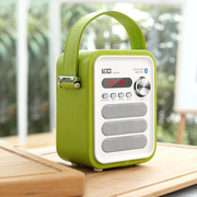 lociP50便携式插卡蓝牙音箱U盘倍速儿童音乐播放器耳机录音收音机