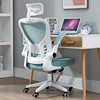 电脑椅子舒适久坐家用人体工学懒人款转椅网布办公室职员椅办公椅